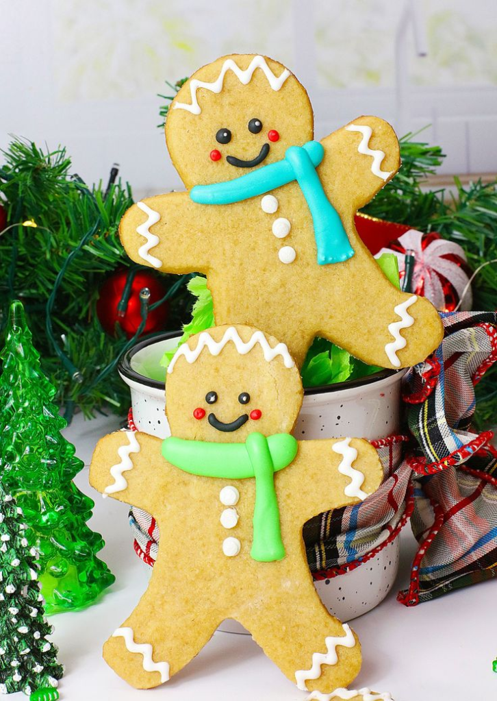 Ginger bread men representing Christmas