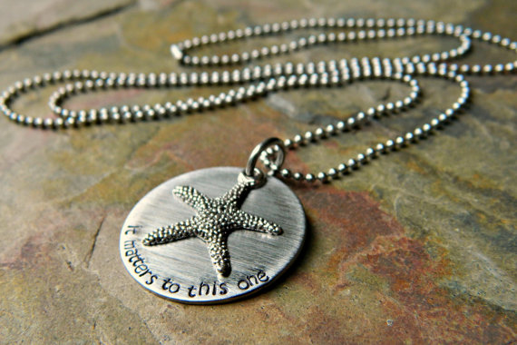 Starfish necklace